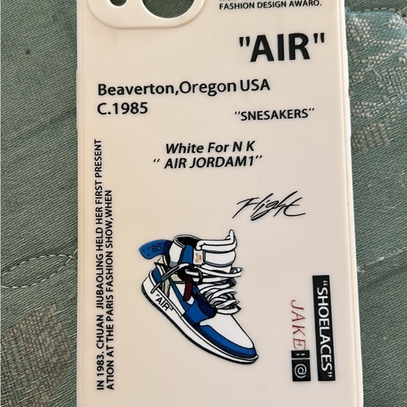 Custom Sneaker Design Phone Case - White - Picture 1 of 2